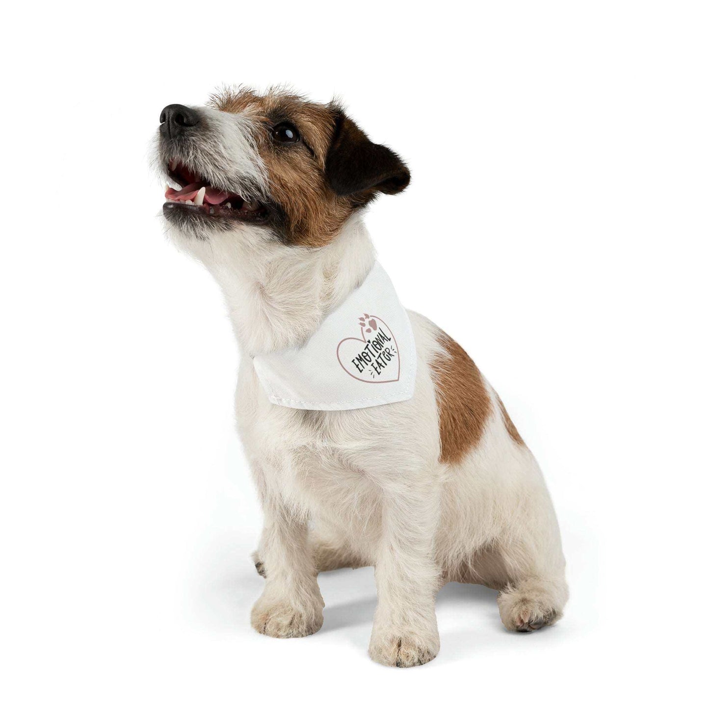 Emotional Eater Pet Bandana Collar | Fun & Durable Accessory