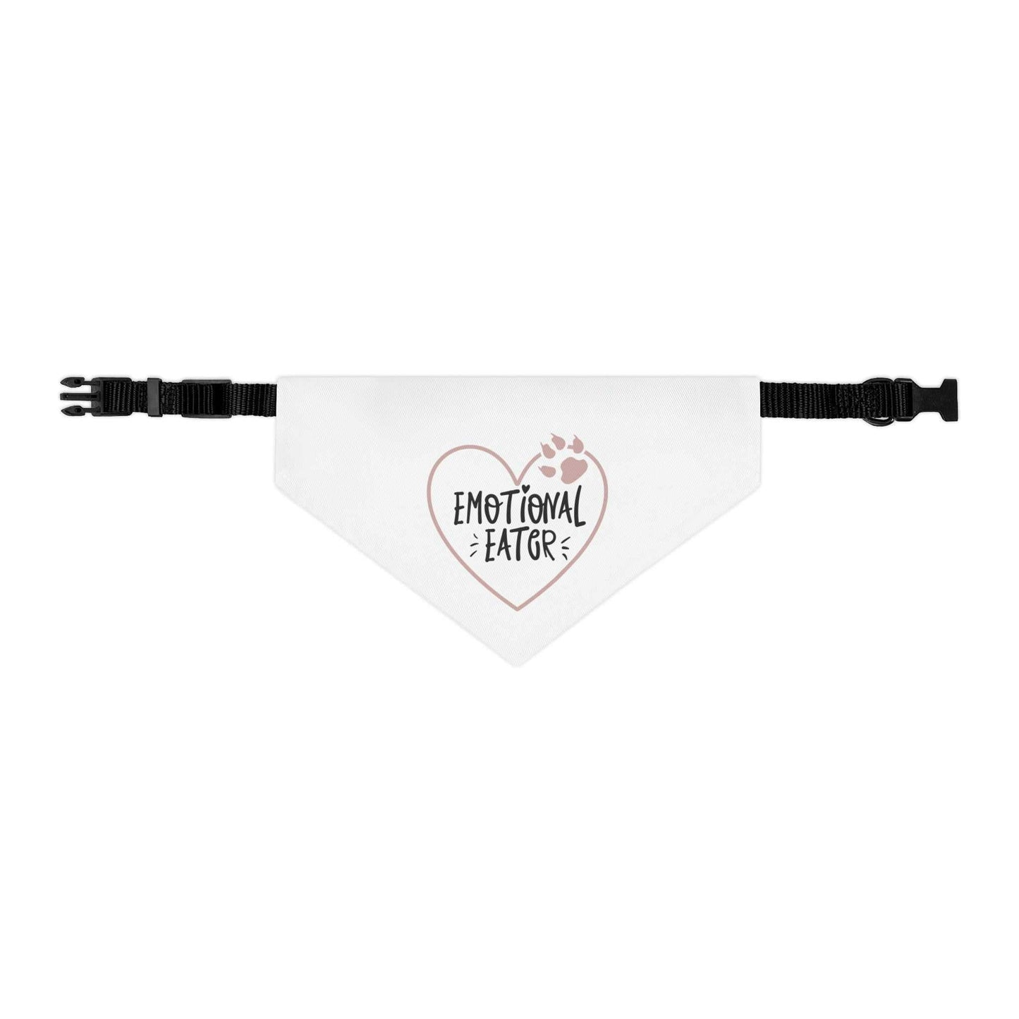 Emotional Eater Pet Bandana Collar | Fun & Durable Accessory