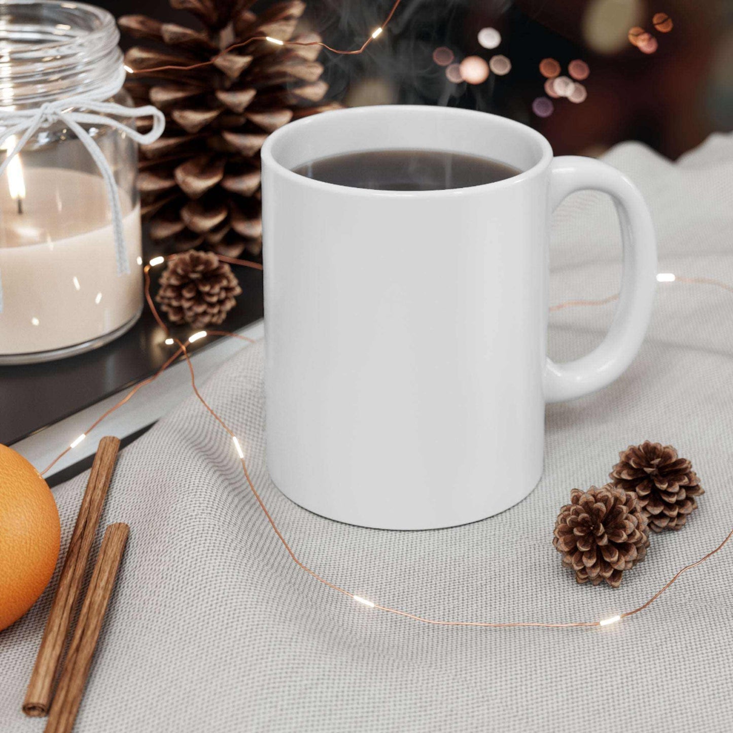 Ceramic Mug 11ozWarm-up with a nice cuppa out of this customized ceramic coffee mug. Personalize it with cool designs, photos or logos to make that "aaahhh!" moment even better. It’Cyndee Cee Creations