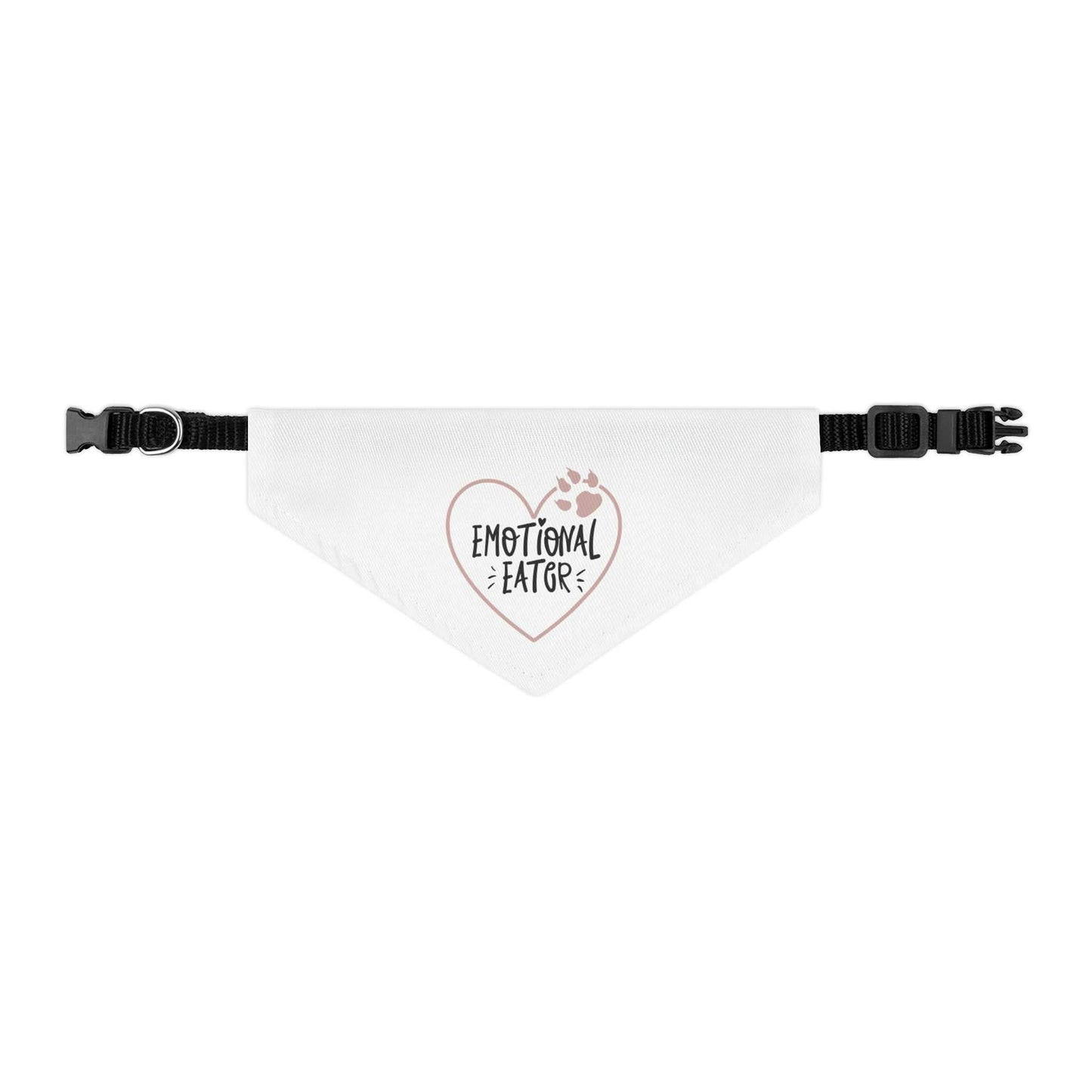 Emotional Eater Pet Bandana Collar | Fun & Durable Accessory
