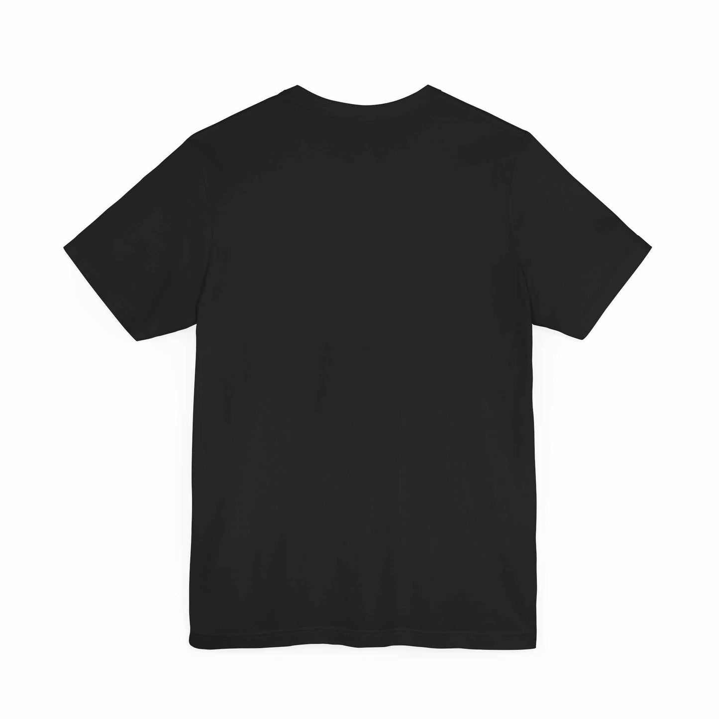 Unisex black short sleeve tee, soft cotton, distressed cat design, mental health matters theme.