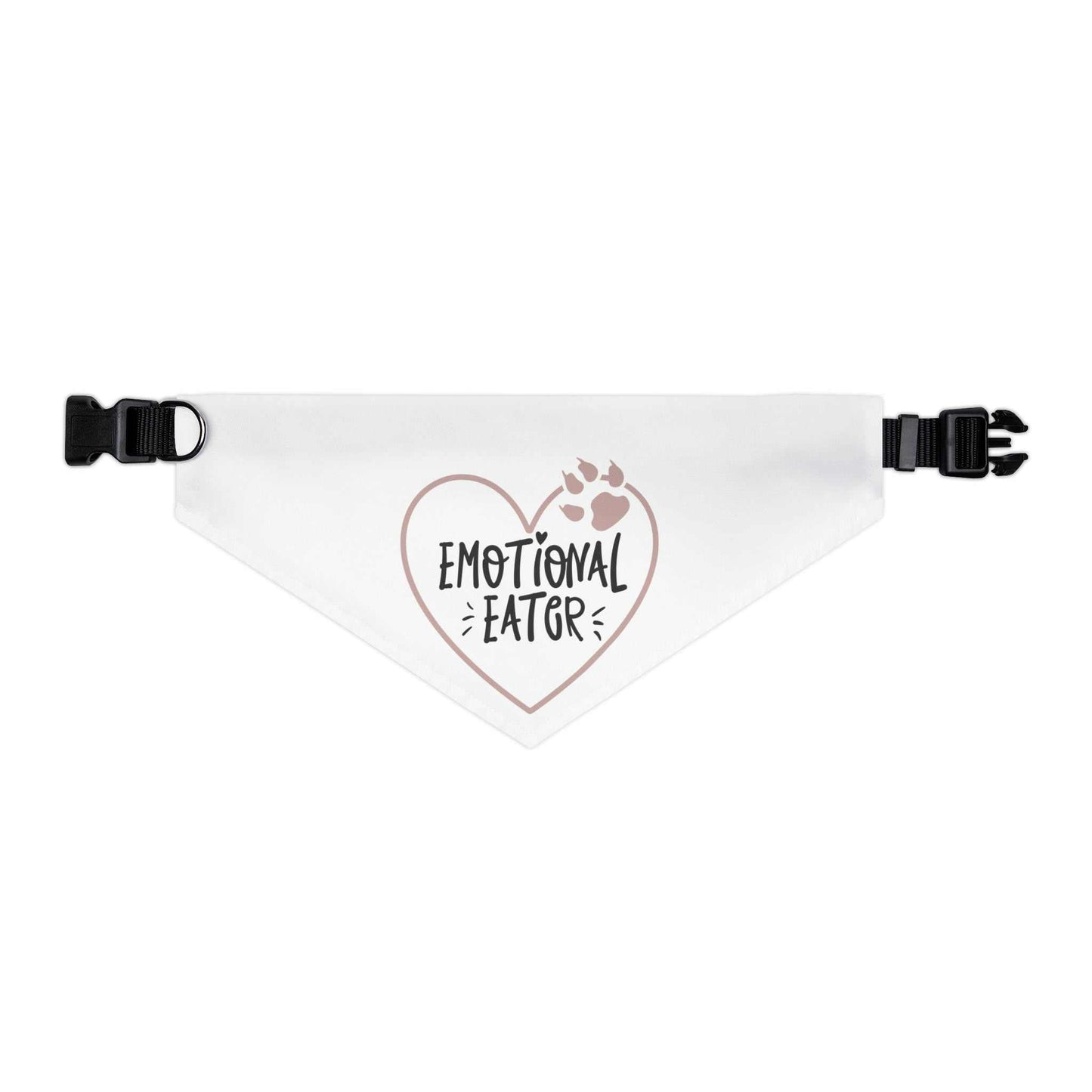 Emotional Eater Pet Bandana Collar | Fun & Durable Accessory