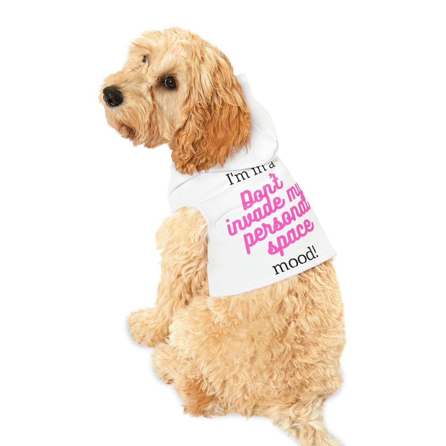 Don't Invade My Personal Space - Dog HoodieTreat pet parents around the world to a personalized dog hoodie for their four-legged family member. With 5 sizes to choose from, you're bound to deliver a great fitCyndee Cee Creations