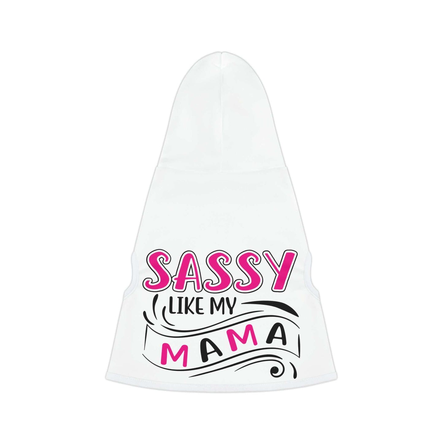 White Dog Hoodie - Sassy Like My MamaTreat pet parents around the world to a personalized dog hoodie for their four-legged family member. With 5 sizes to choose from, you're bound to deliver a great fitCyndee Cee Creations