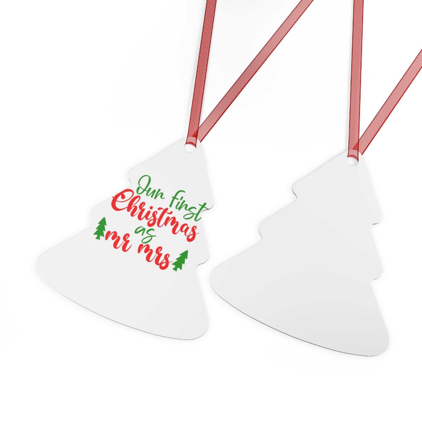 Metal OrnamentsMetal Christmas tree ornaments are durable and will bring holiday cheer for years to come. Print your festive designs on both sides of the white aluminum base, and wCyndee Cee Creations