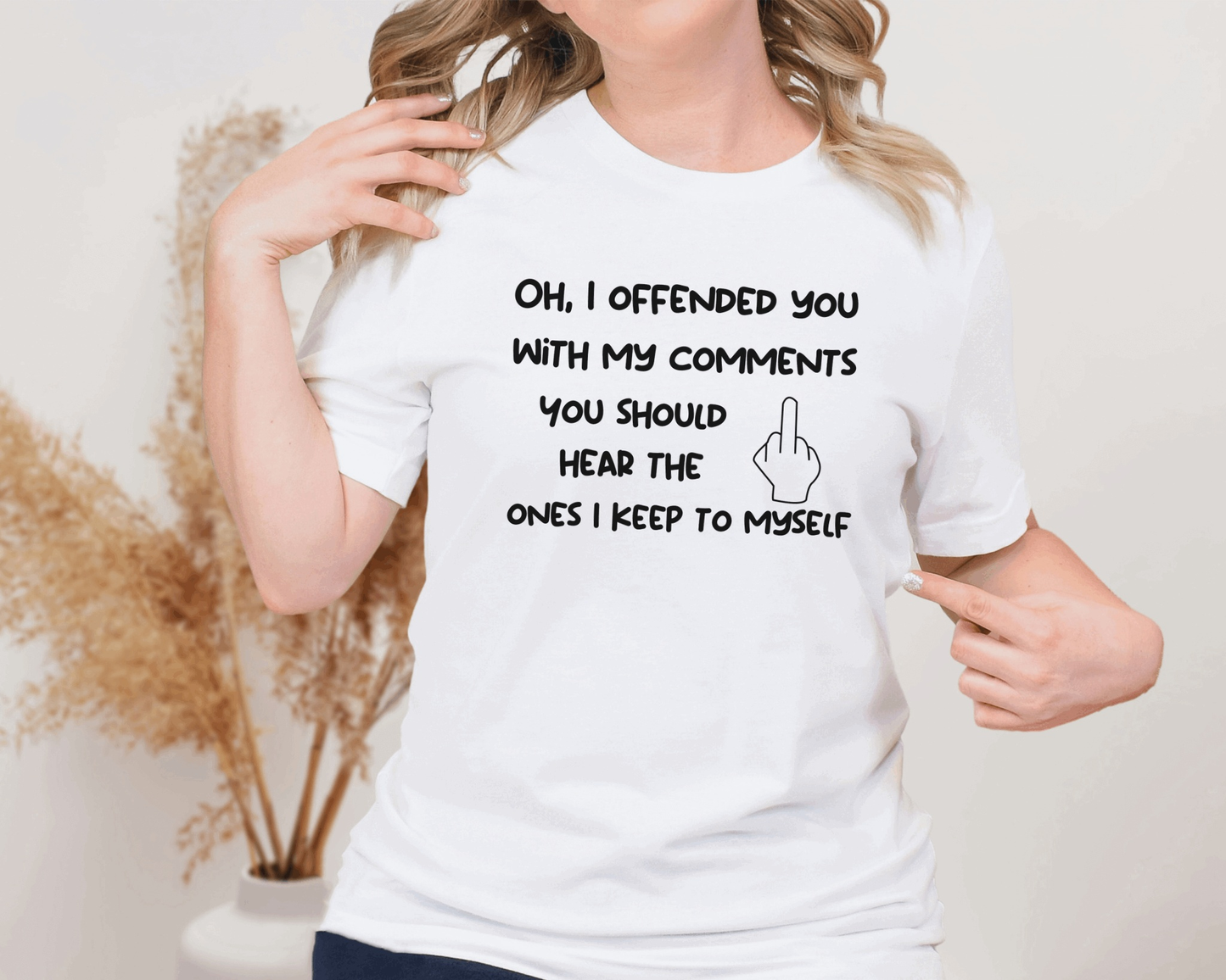Unisex Bella Canvas 3001 t-shirt with sarcastic text, funny adult shirt.