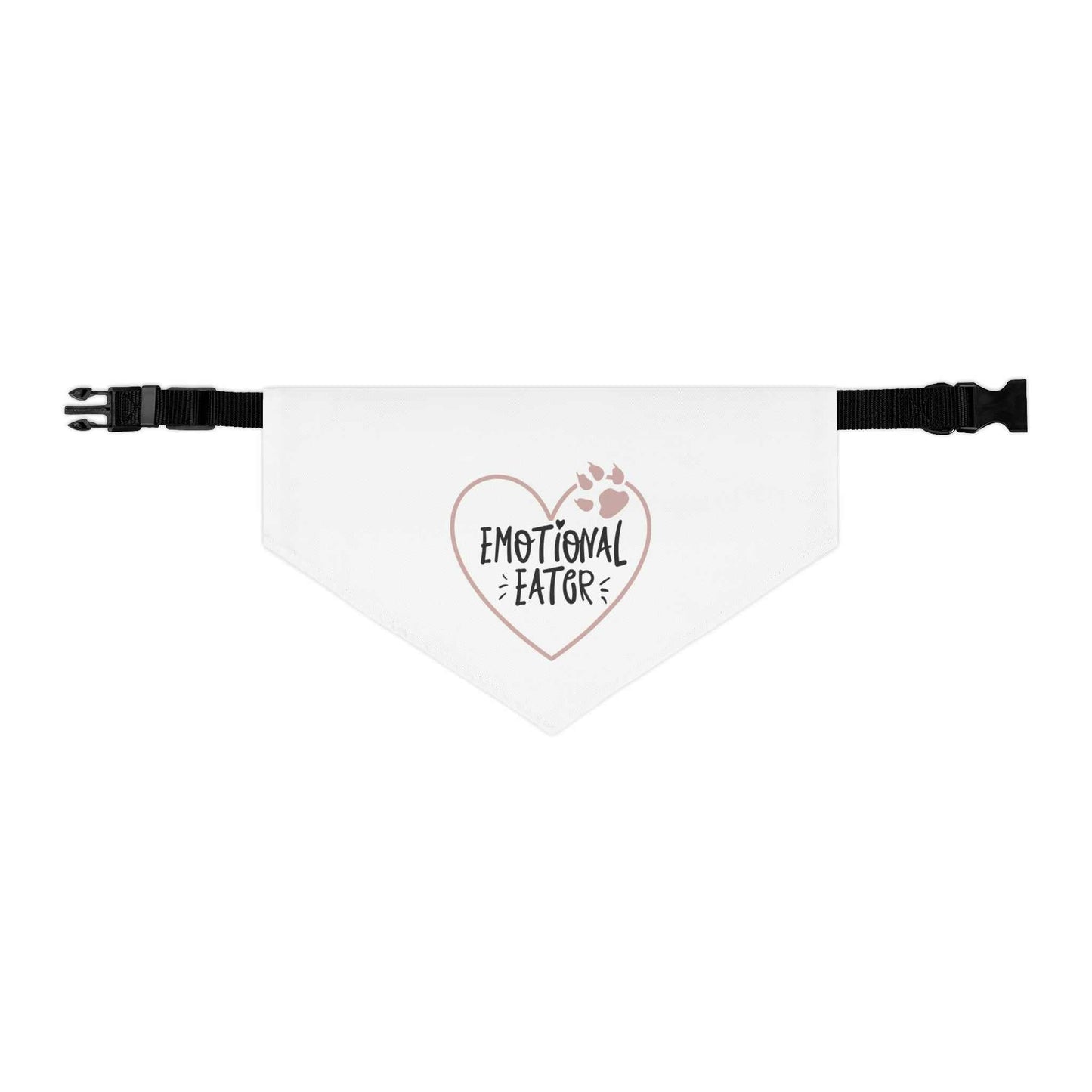 Emotional Eater Pet Bandana Collar | Fun & Durable Accessory