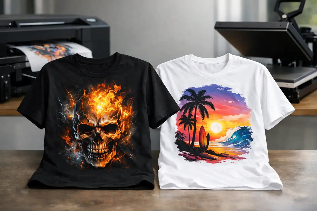 DTF vs Sublimation Shirts for Bold Designs