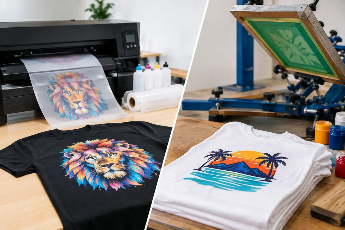 DTF Versus Screen Printing: Which Fits You?