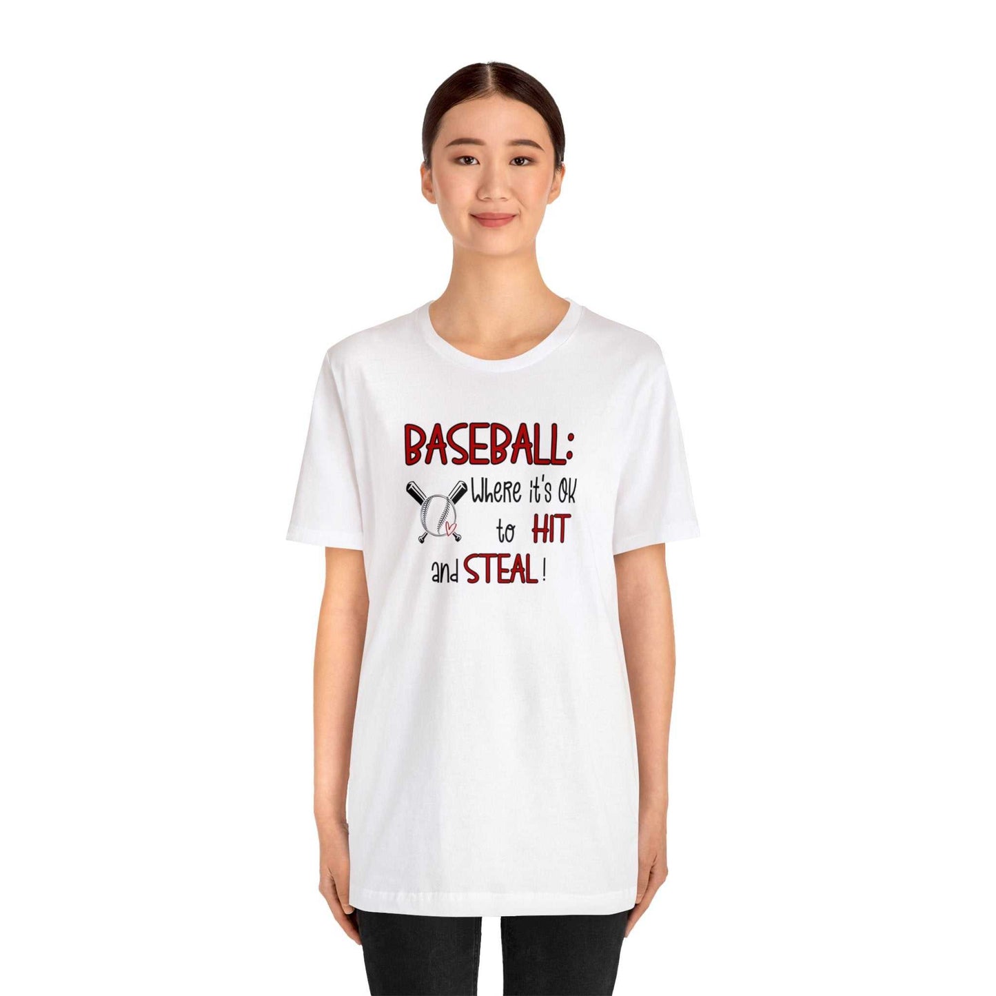Unisex Jersey Short Sleeve TeeThis classic unisex jersey short sleeve tee fits like a well-loved favorite. Soft cotton and quality print make users fall in love with it over and over again. TheseCyndee Cee Creations