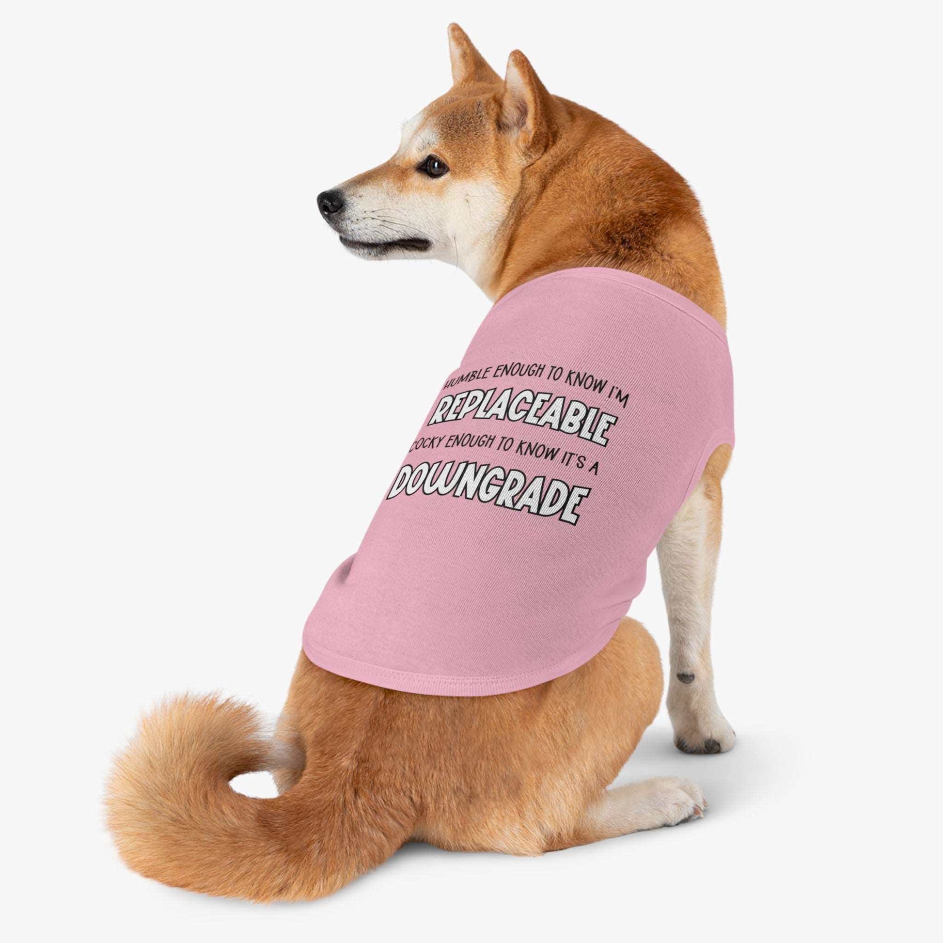 Pet Tank TopCustom pet clothes are more than just good fashion, they’re also perfect for keeping your tiny (or not so tiny) friend warm. This pet tank is 100% cotton for base coCyndee Cee Creations