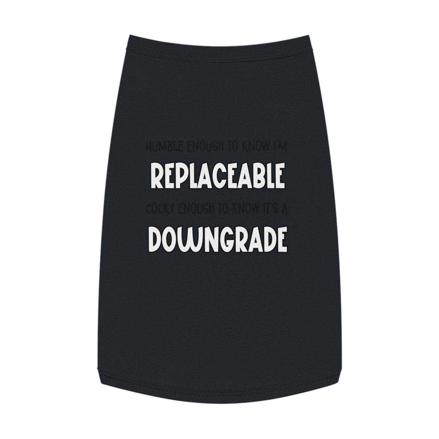 Pet Tank TopCustom pet clothes are more than just good fashion, they’re also perfect for keeping your tiny (or not so tiny) friend warm. This pet tank is 100% cotton for base coCyndee Cee Creations