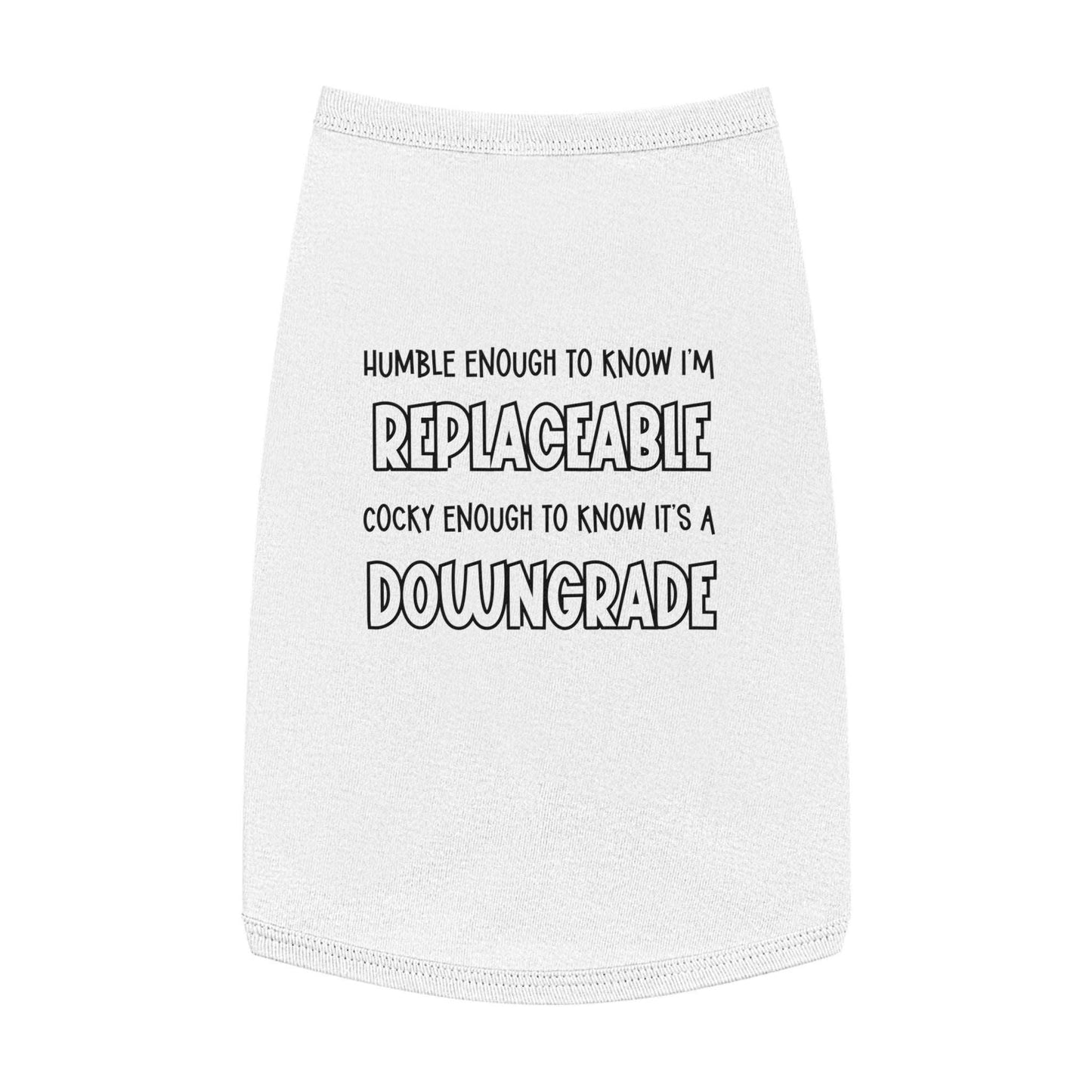 Pet Tank TopCustom pet clothes are more than just good fashion, they’re also perfect for keeping your tiny (or not so tiny) friend warm. This pet tank is 100% cotton for base coCyndee Cee Creations
