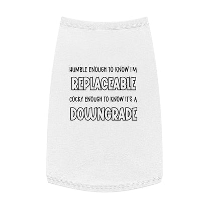 Pet Tank TopCustom pet clothes are more than just good fashion, they’re also perfect for keeping your tiny (or not so tiny) friend warm. This pet tank is 100% cotton for base coCyndee Cee Creations