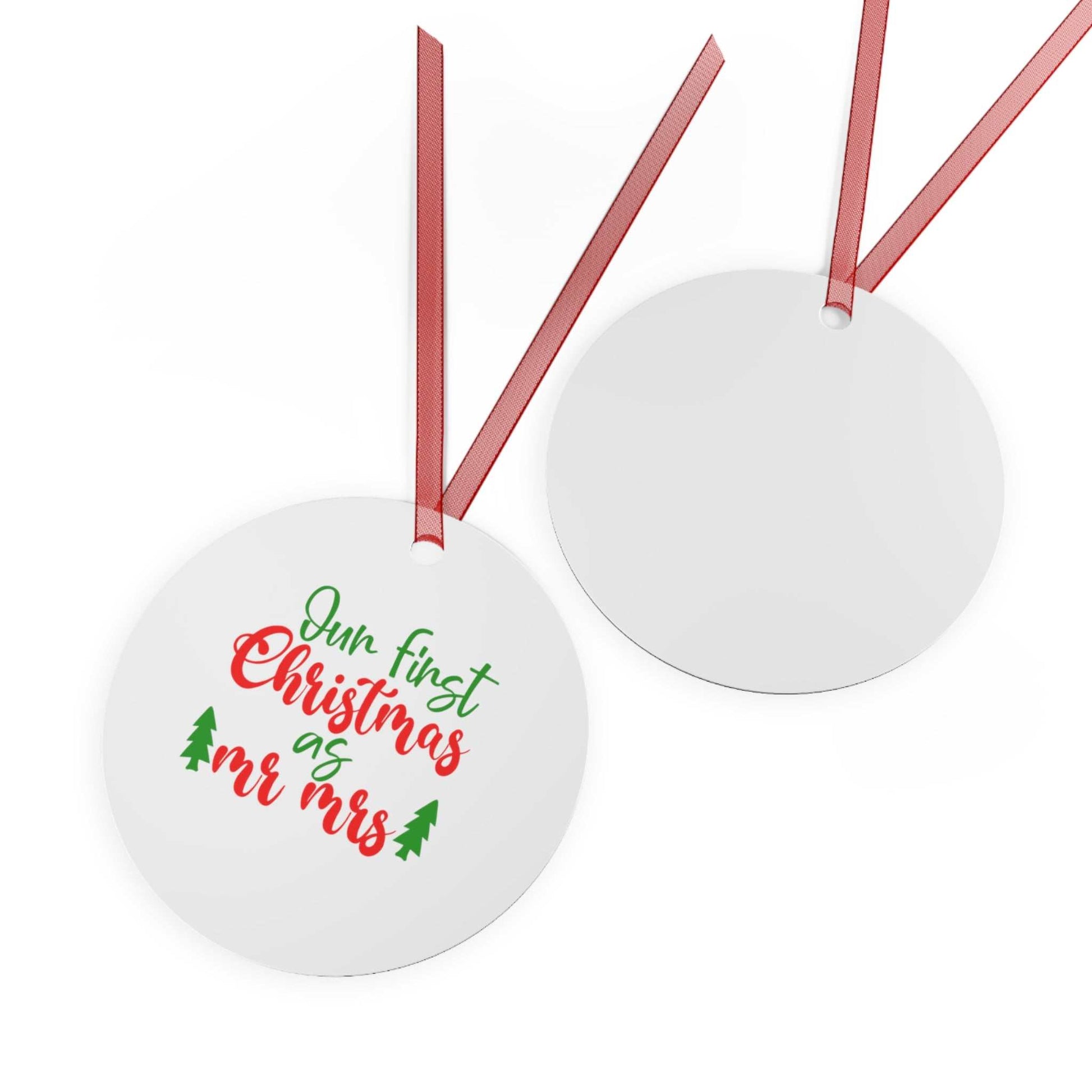 Metal OrnamentsMetal Christmas tree ornaments are durable and will bring holiday cheer for years to come. Print your festive designs on both sides of the white aluminum base, and wCyndee Cee Creations