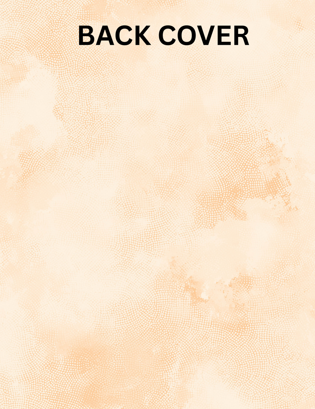 back cover of motivational journal with sunflower theme shine like a sunflower design