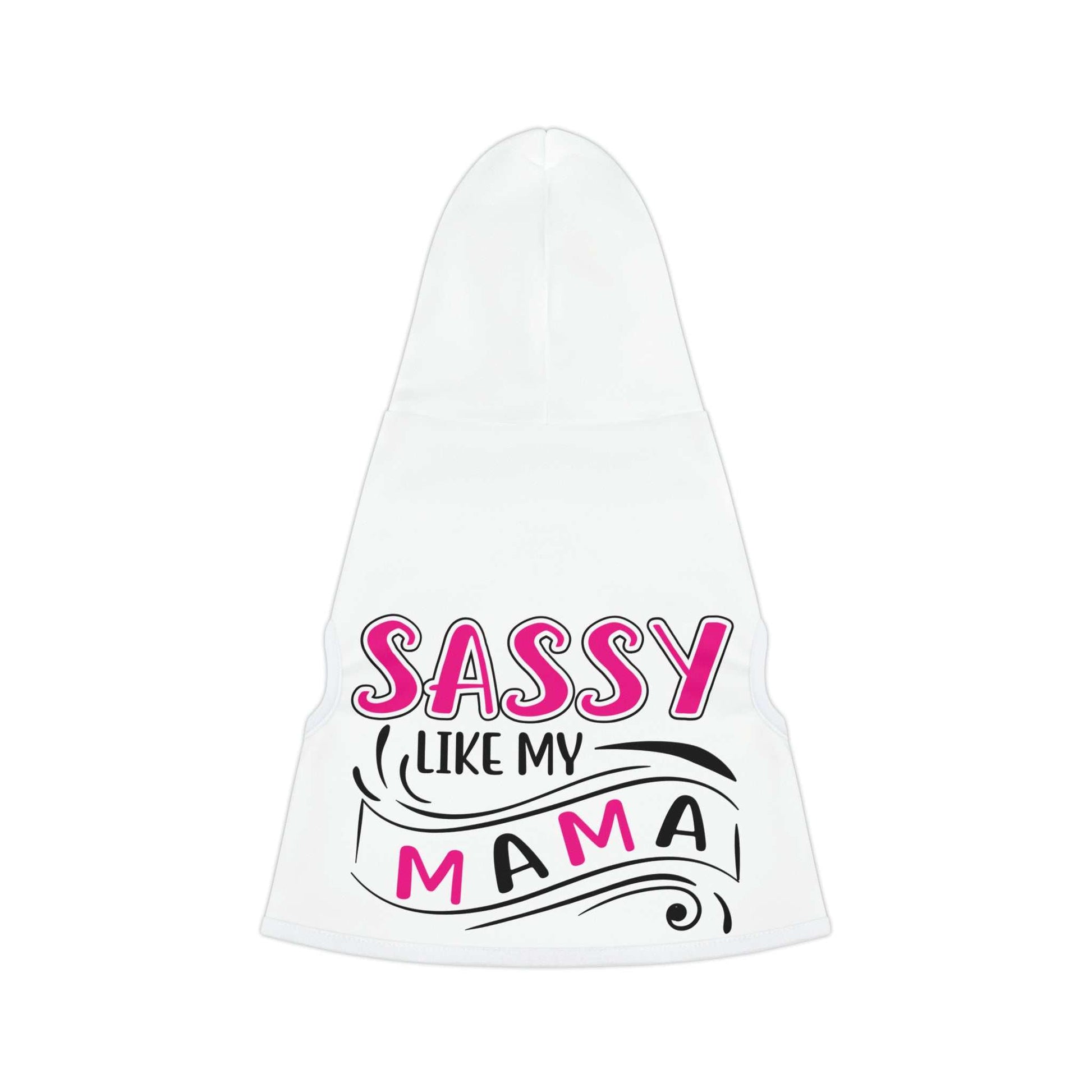 White Dog Hoodie - Sassy Like My MamaTreat pet parents around the world to a personalized dog hoodie for their four-legged family member. With 5 sizes to choose from, you're bound to deliver a great fitCyndee Cee Creations