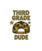 Youth retro camo hat with Watch Out Kindergarten DTF print for Pre-K to 5th Grade