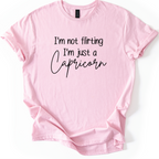 Capricorn I’m Not Flirting Shirt • Funny Zodiac Tee • Sarcastic Gift