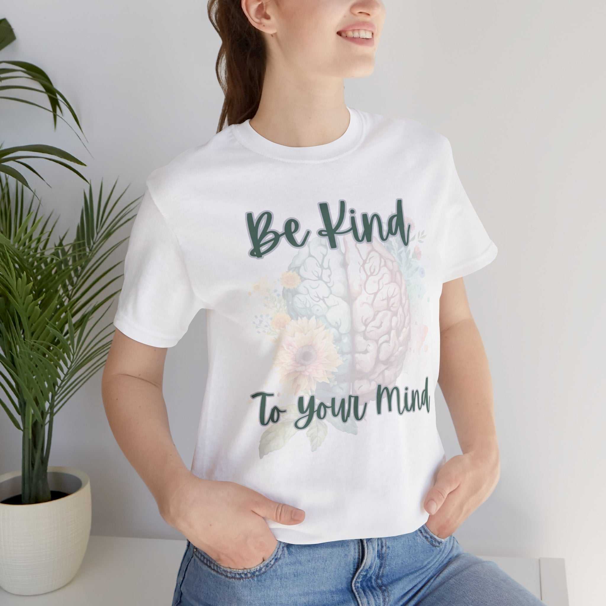 Mental Health Matters T-Shirt with Positive Affirmation Design