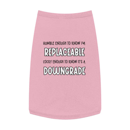 Pet Tank TopCustom pet clothes are more than just good fashion, they’re also perfect for keeping your tiny (or not so tiny) friend warm. This pet tank is 100% cotton for base coCyndee Cee Creations