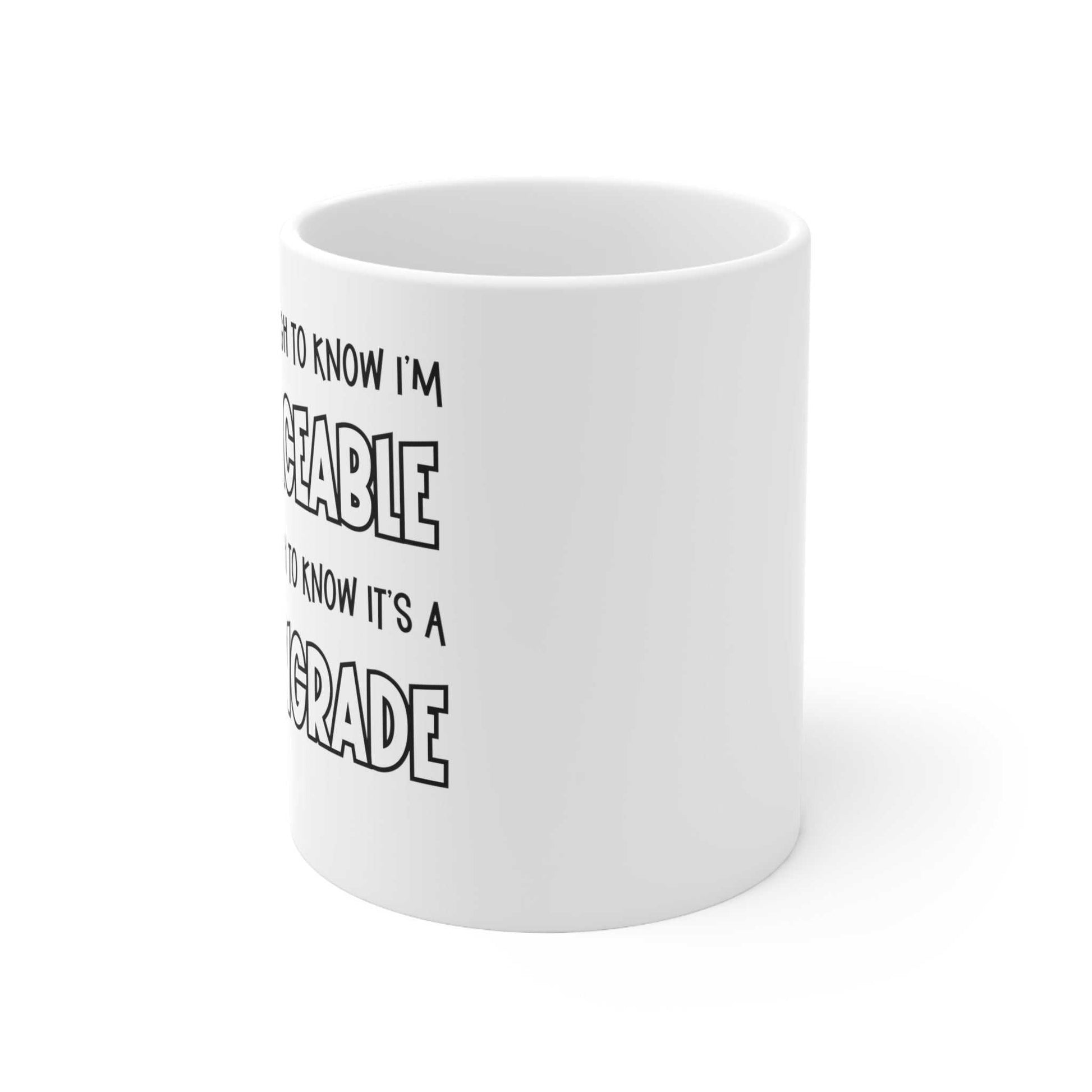 Ceramic Mug 11ozWarm-up with a nice cuppa out of this customized ceramic coffee mug. Personalize it with cool designs, photos or logos to make that "aaahhh!" moment even better. It’Cyndee Cee Creations