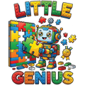 Watch Out Kindergarten Little Genius Block Builder youth t-shirt design