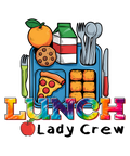 Lunch Lady Crew DTF print design with vibrant colors and Watch Out Kindergarten text, available in multiple sizes for apparel customization