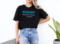 BITCHILANTE | Justice Served with Sass Graphic Softstyle Black Tee
