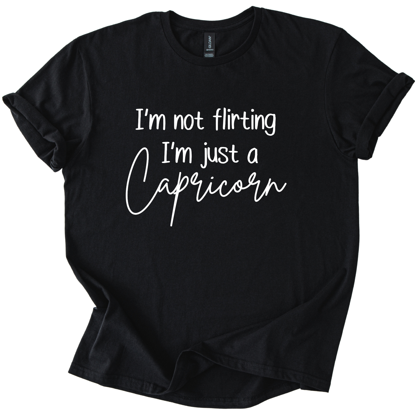 Capricorn I’m Not Flirting Shirt • Funny Zodiac Tee • Sarcastic Gift