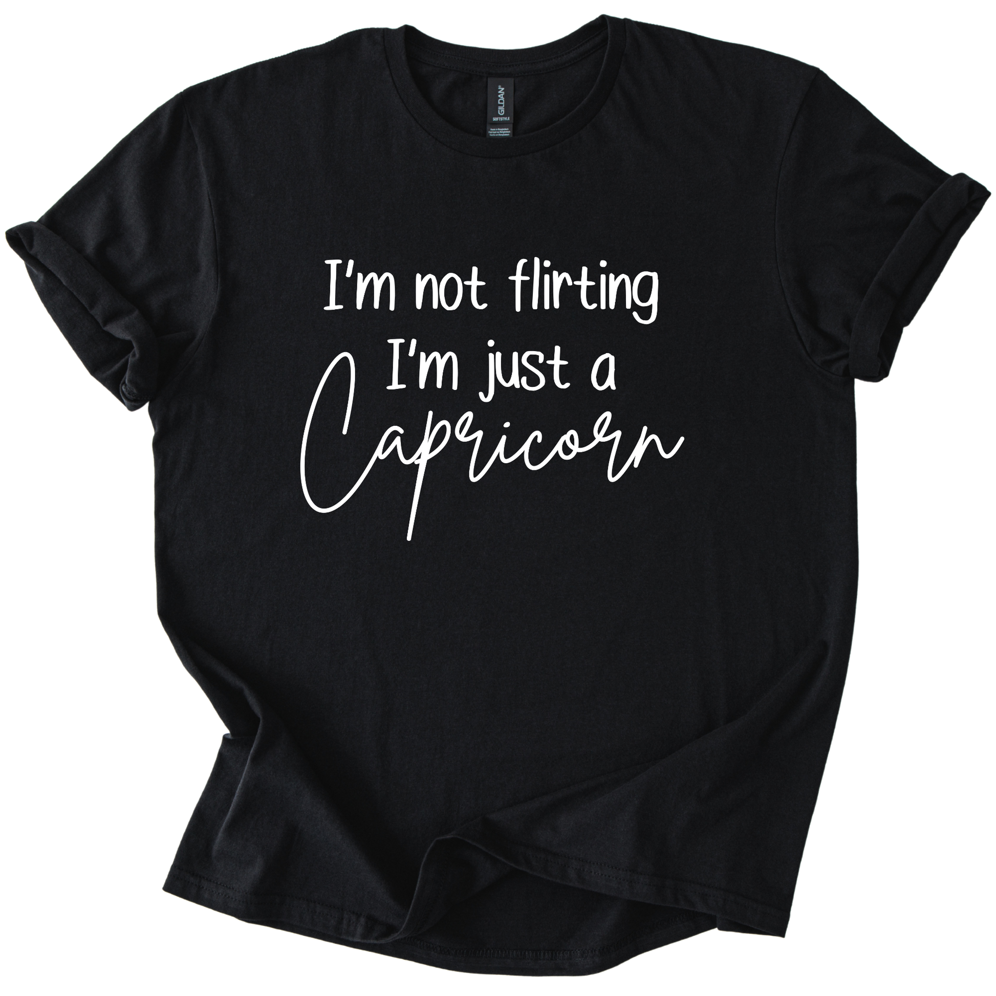 Capricorn I’m Not Flirting Shirt • Funny Zodiac Tee • Sarcastic Gift