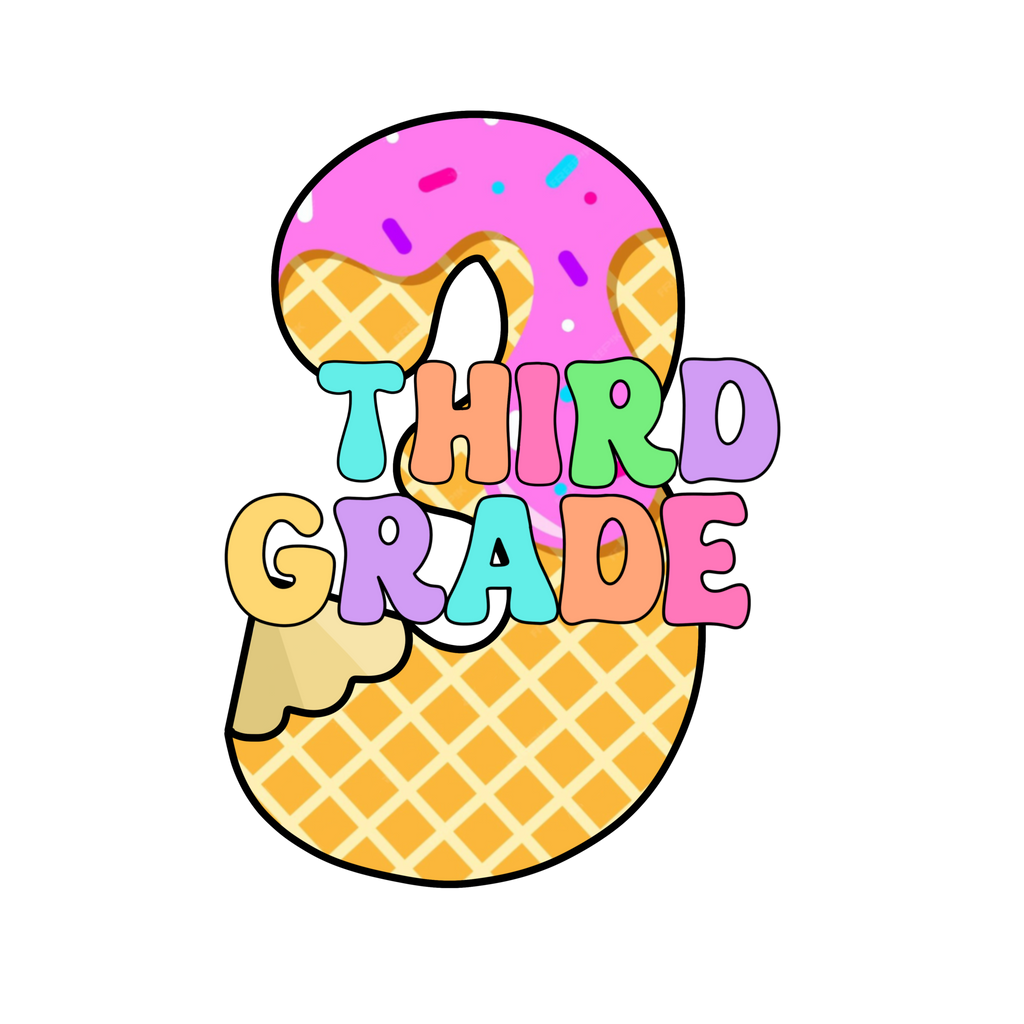 Back to school ice cream youth DTF print with "Watch Out Kindergarten" text for Pre-K to 5th grade students