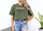 BITCHILANTE | Justice Served with Sass Graphic Softstyle Military Green Tee