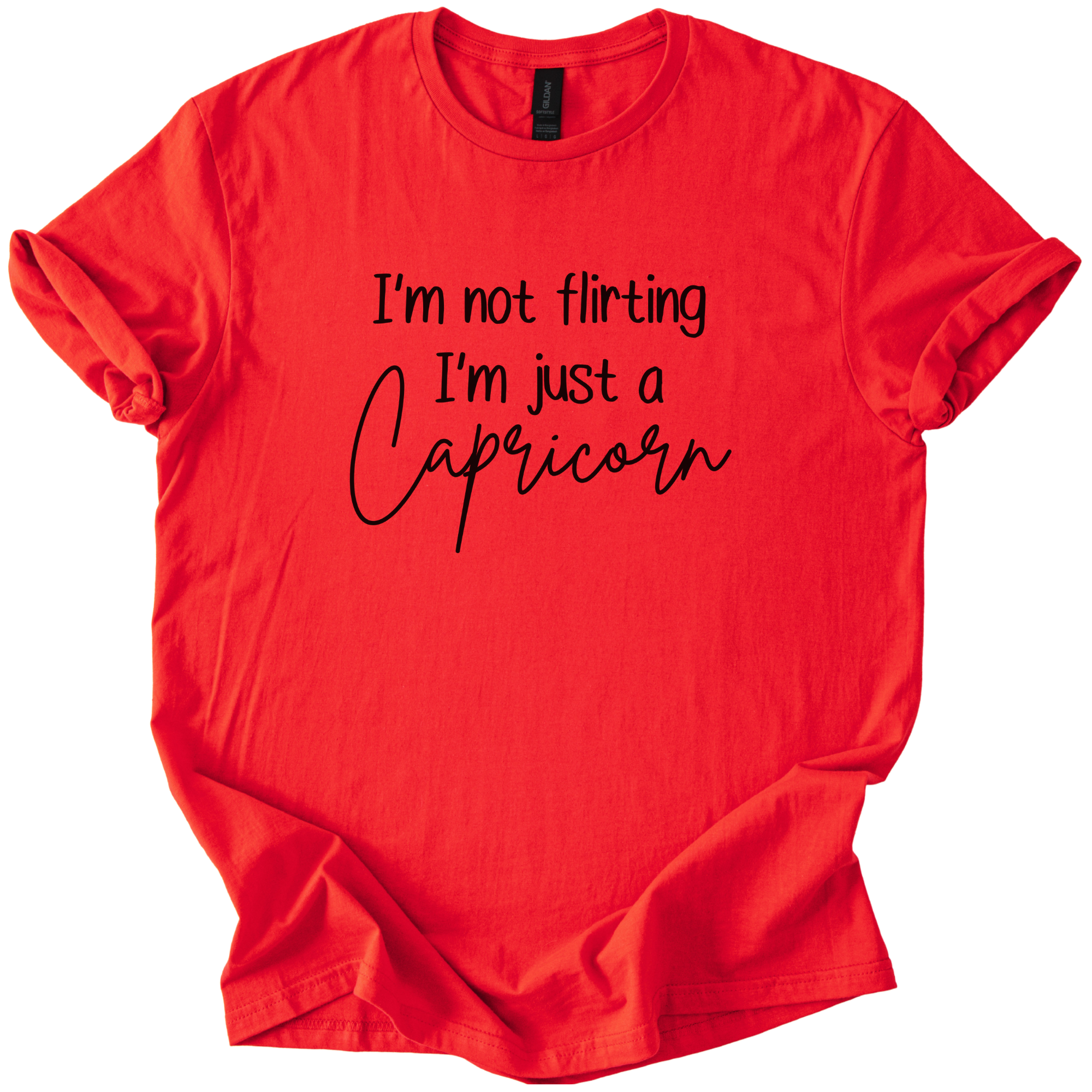 Capricorn I’m Not Flirting Shirt • Funny Zodiac Tee • Sarcastic Gift