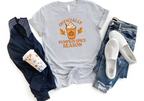 Grey Pumpkin Spice Season Unisex Softstyle Shirt - Fall Vibes