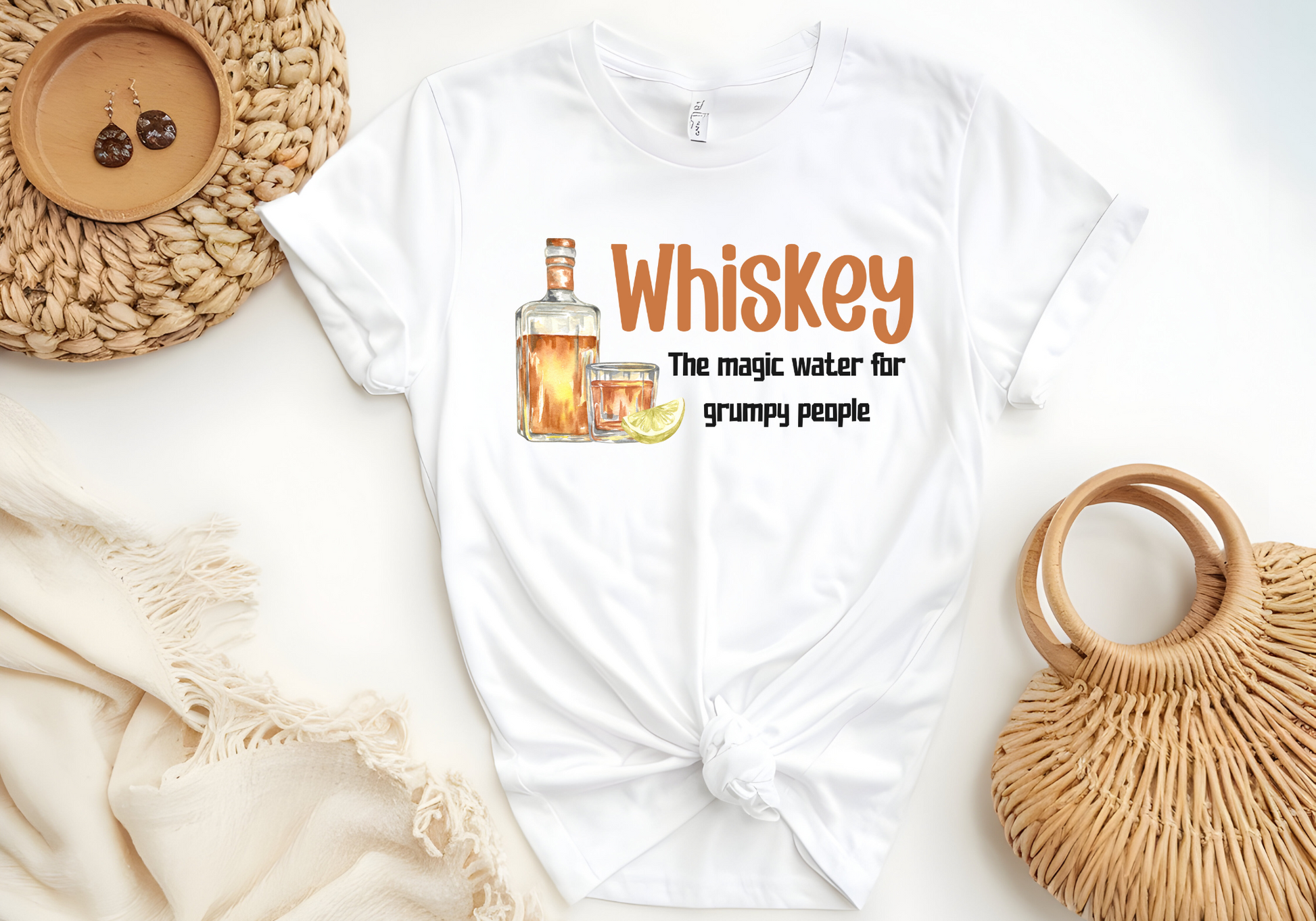 Grumpy People Drink Whiskey Shirt