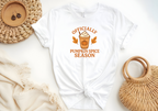 White Pumpkin Spice Season Unisex Softstyle Shirt - Fall Vibes